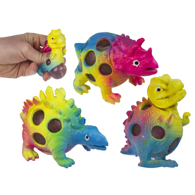 Fidget Toy Squeeze Rainbow Dinosaurie