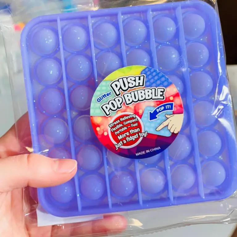 Pop It Fidget Toy Glitter