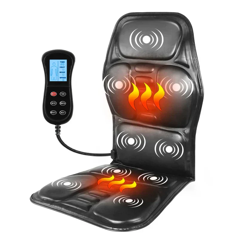 Elektrisk rygmassagepude med varme - Afslapningspude