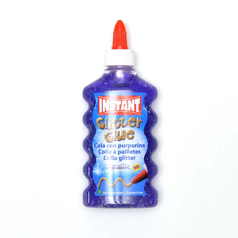 Instant Glitter Färg 180 ml PVA Lim Till Slime