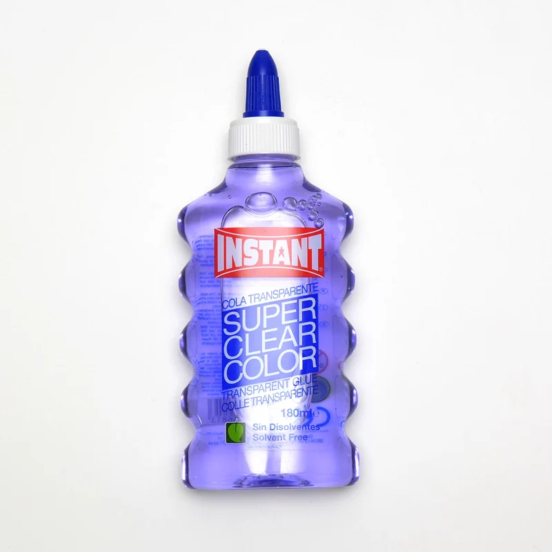 Instant Kristallklar Genomskinlig Färg 180 ml PVA Lim Till Slime