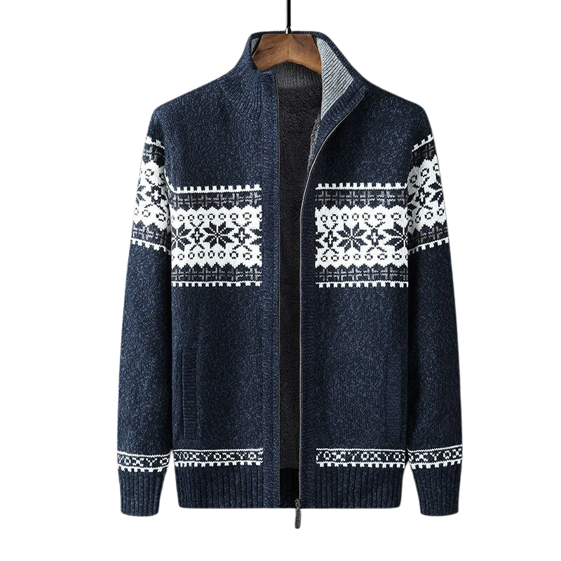 Strikket Vest til Mænd | Klassisk Varm Vinterdesign