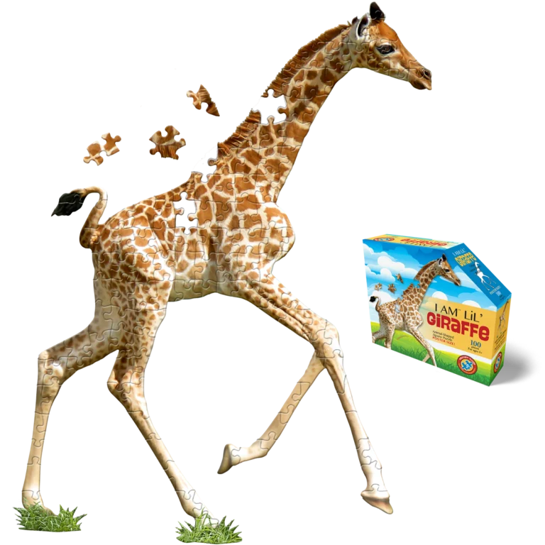 Madd Capp Pussel Kontur I Am LiL' Giraffe 100 bitar