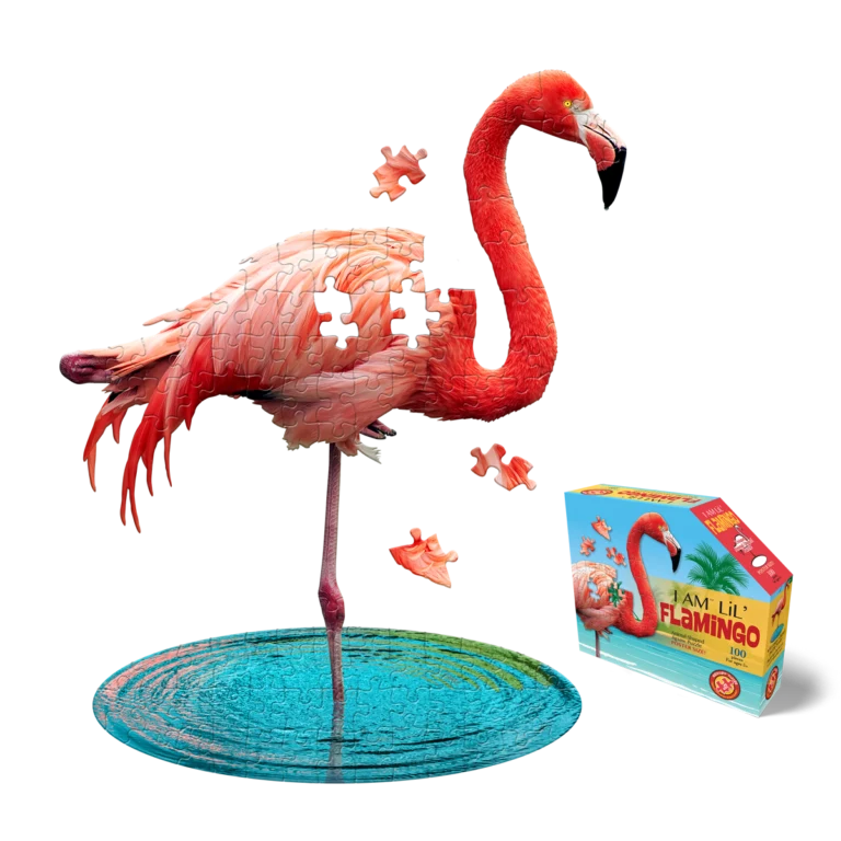 Madd Capp Pussel Kontur I Am LiL' Flamingo 100 bitar