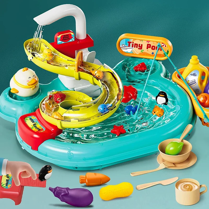 Kitchen Toy™ - Vattenskoj för alla - Lekset med kök