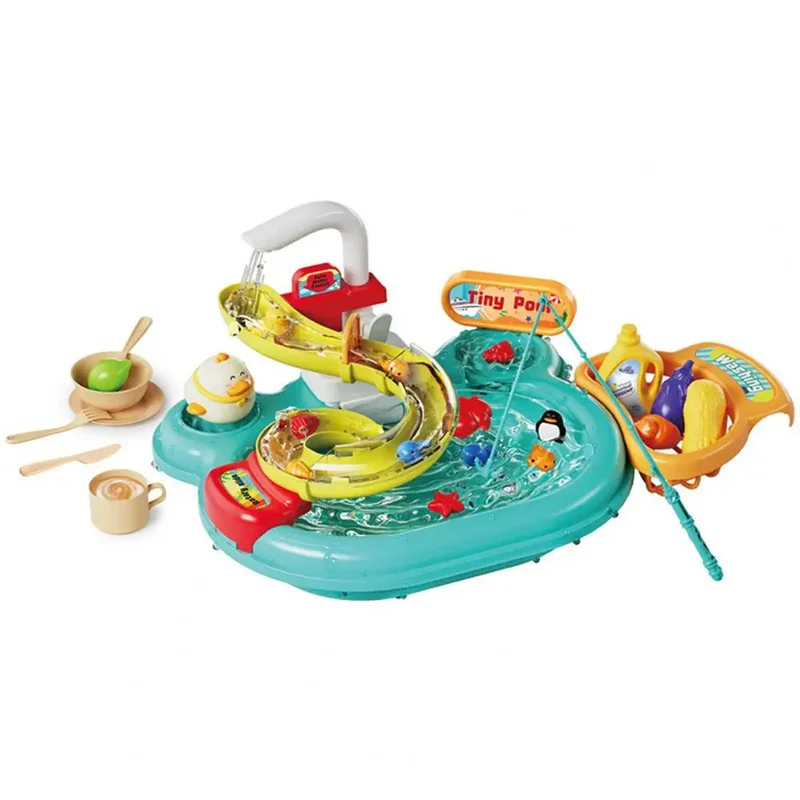 Kitchen Toy™ - Vattenskoj för alla - Lekset med kök