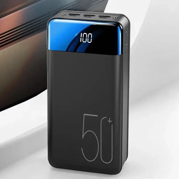 Bærbar Powerbank med 50000mAh og LED-skærm
