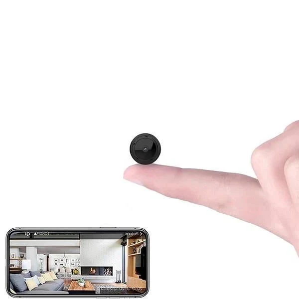 Kompakt WiFi sikkerhedskamera med HD nattevision