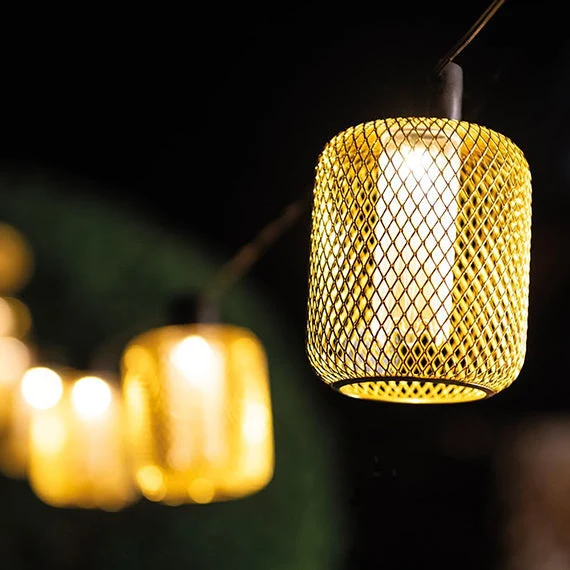 Utomhus Solenergi Nät Belysningslina