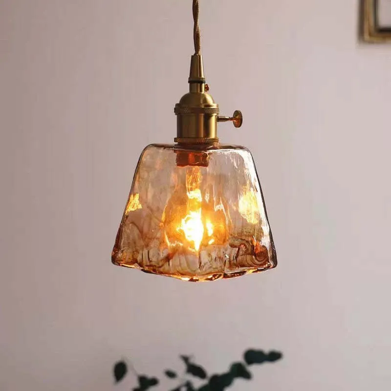 Pendellampa Vintage Glas Taklampor