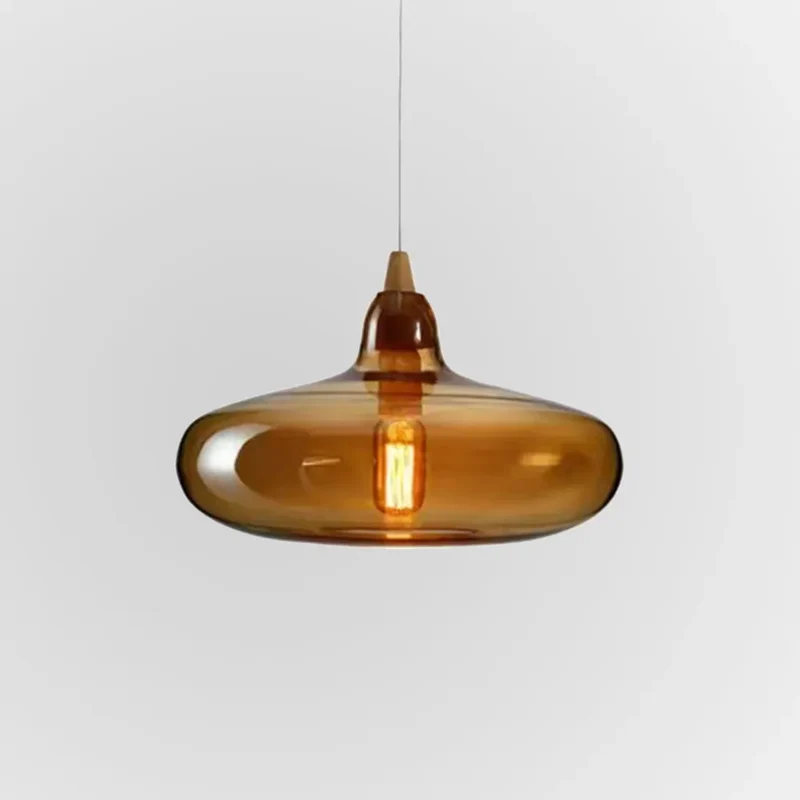 Pendellampa Modern Glas Metall Kluster