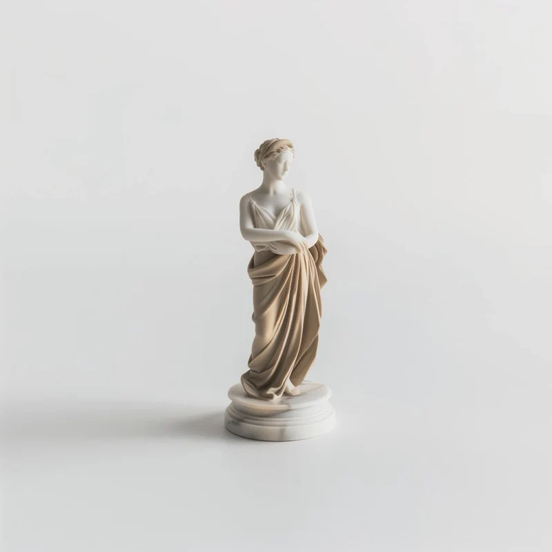 Skulptur i klassisk elegance til dekorativt formål