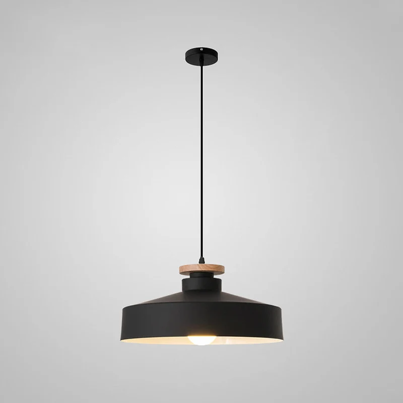 Hänglampa i färgglad metallfinish