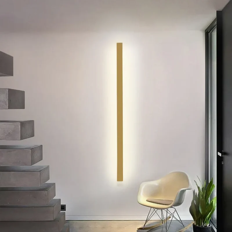 Vägglampa Minimalistisk LED Metall Akryl Armatur