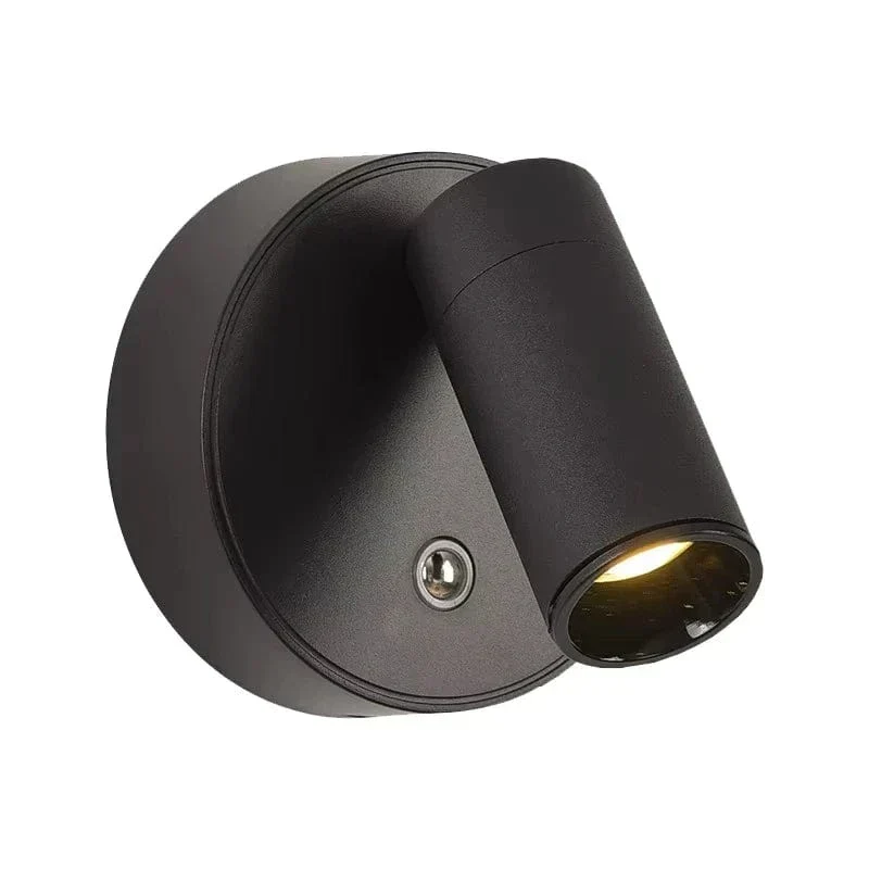 Uppladdningsbar LED-vägglampa med magnetfäste – Beröringskontroll – 360° rotation – Tre-färgjustering – Kompakt design