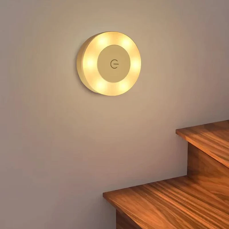 Uppladdningsbar LED Touch Nattlampa