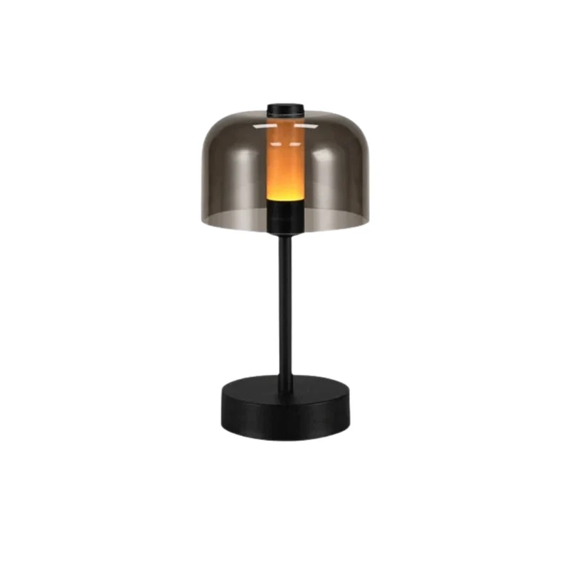 Uppladdningsbar LED-skrivbordslampa - Sladdlös - Modern Retro Design - Portabel - Touchaktivering - Ideal för inomhusbruk