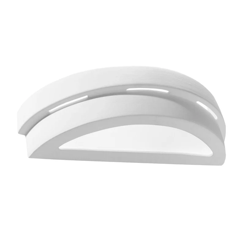 Helios Keramisk Vägglampa - Vit - Modern & Elegant Design - E27