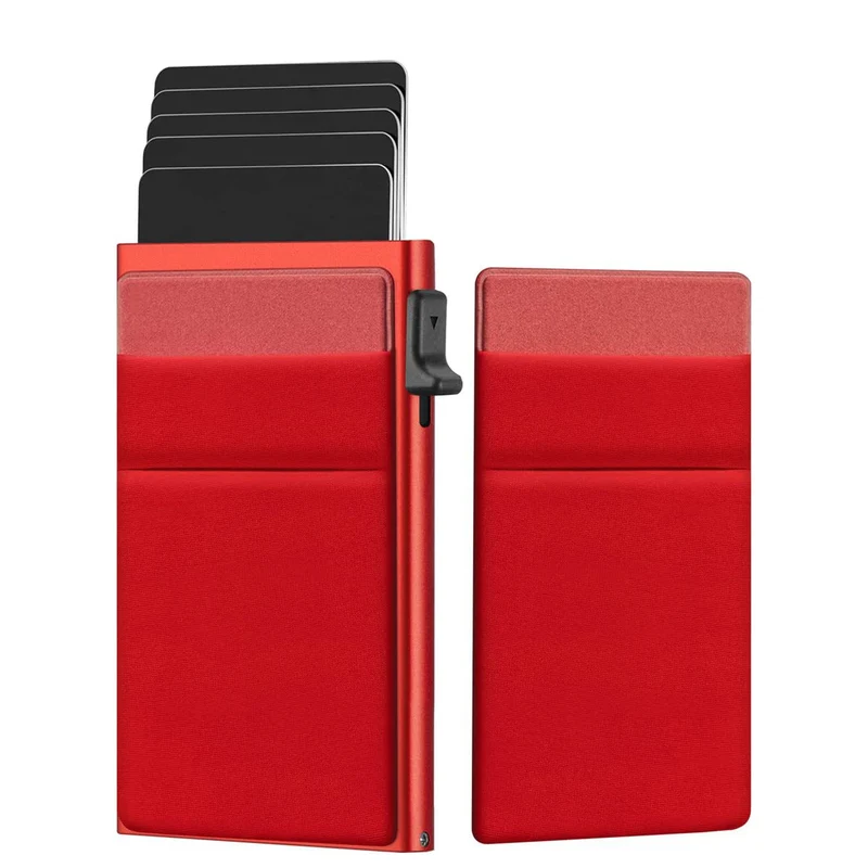 Slim Metal Kortholder med RFID Beskyttelse