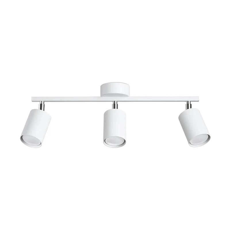 LEMMI Taklampa 3 Vit - Minimalistisk Design - LED Modul - Justerbar Belysning - 5-års Garanti - Högkvalitativ Metall