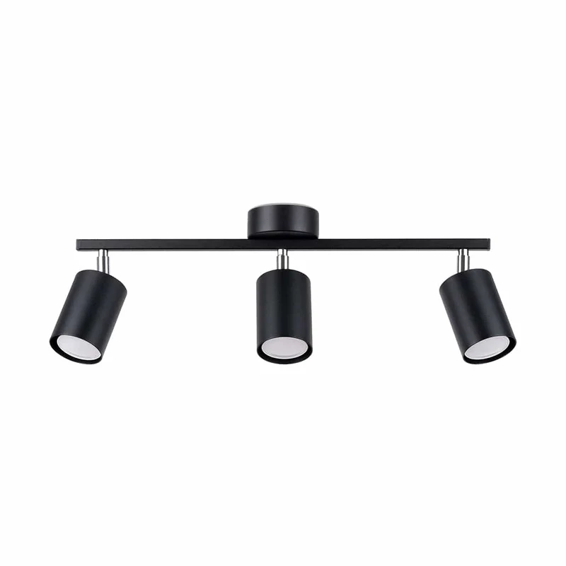 LEMMI Taklampa - Svart Minimalistisk Design - LED Modul - Justerbar Belysning - 5-års Garanti - Högkvalitativ Metall