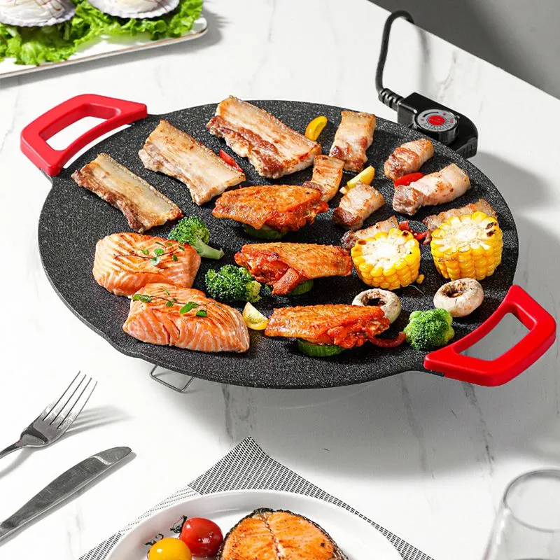 SmartGrill Røgløs Grill | Kompakt Elektrisk Grill med Justerbar Temperatur