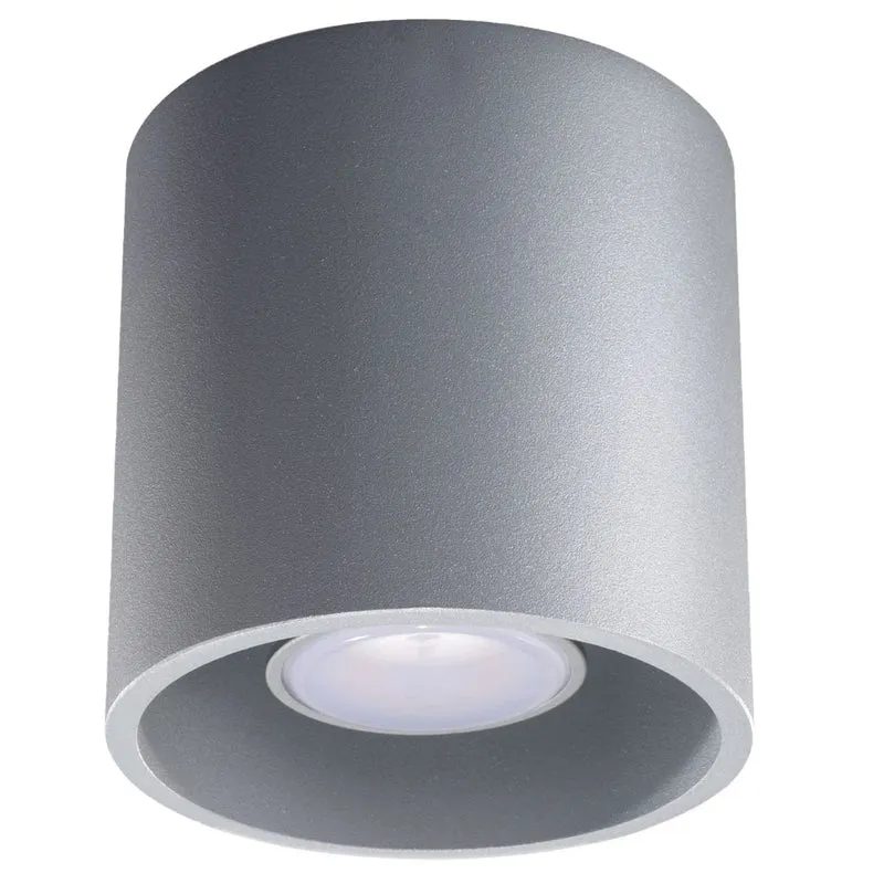 Orbis Grå Tak/Vägglampa - Cylindrisk - GU10 LED - Aluminium