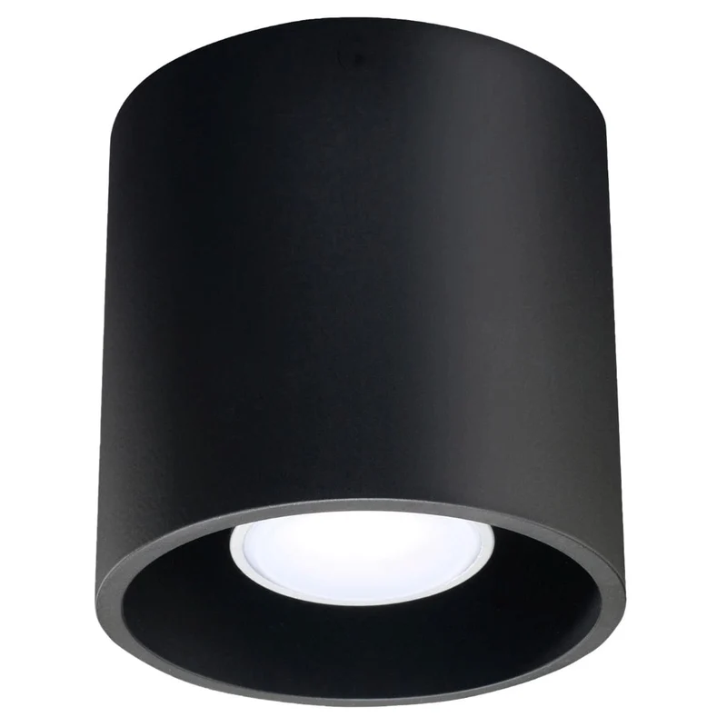 Orbis Svart Tak/Vägglampa - Cylindrisk - GU10 LED - Aluminium