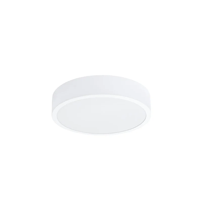 Onyx 30 Taklampa Vit LED 3000K - Rund Takplafond - Enkelt och Elegant Design - Lätt att Rengöra - Mjuk och Diffuserad Ljus - Minimalistisk Stil