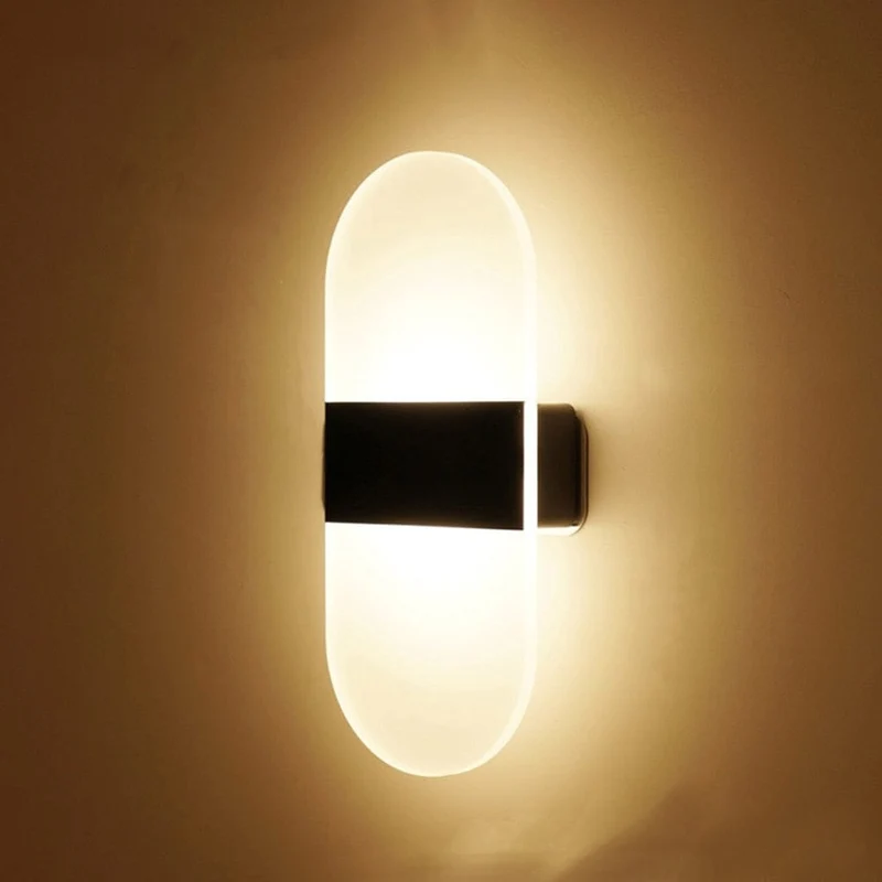 Motion Light Modern Vägglampa