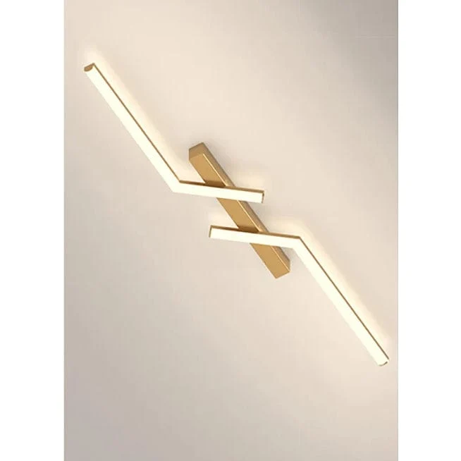 Modern LED Taklampa - Ytmonterad - Dimbara - Justerbar Färg - Svart & Guld - Energibesparande - Lämplig för Vardagsrum & Sovrum