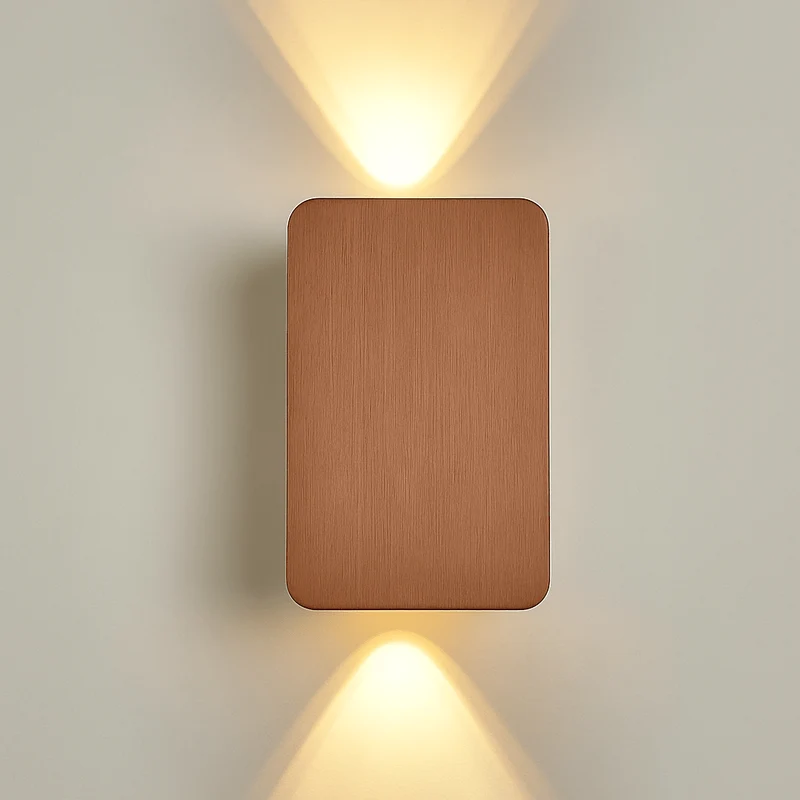 Modern 6W LED Vägglampa - Dubbelhuvud