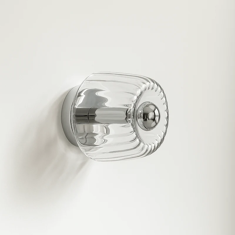 Modern Bauhaus Glass Wall Lamp