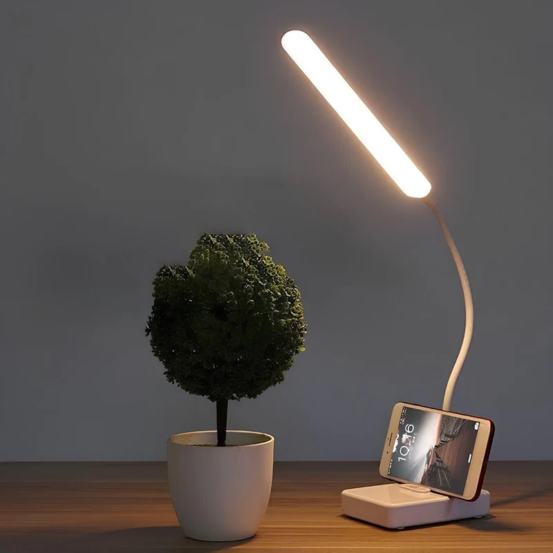 Flexibel Arm USB Laddningsbar Skrivbordslampa