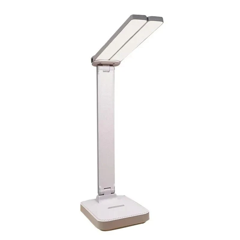 LED Skrivbordslampa - Trådlös - USB Uppladdningsbar - Dimbar - Fällbar Design - Ögonskydd - Finns i Flera Färger