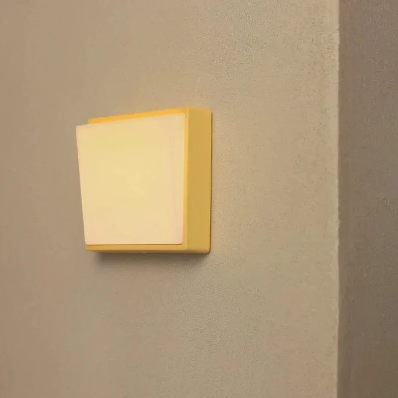 LED Sängbordslampa med magnetisk attraktion – Modern nattdukslamp för sovrum, varm vit ljusglöd, USB uppladdningsbar