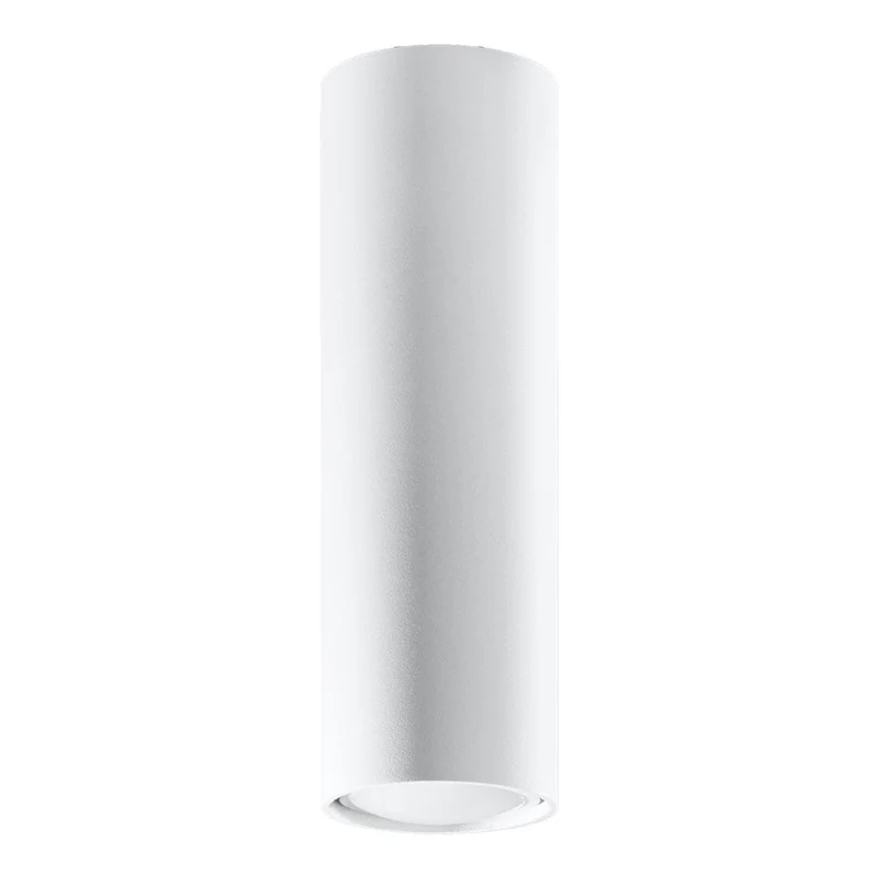 LAGOS 20 Vit Taklampa - Modern Minimalistisk Design - Hållbar Stål - Lätt Installation - GU10 Lampa Kompatibel