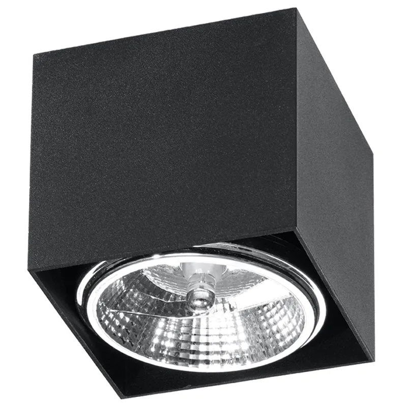 Taklampa Blake Svart - Modern BLAKE Spot Taklampa - Minimalistisk Design - Lätt ytkapsling - Kompatibel med GU10-lampor