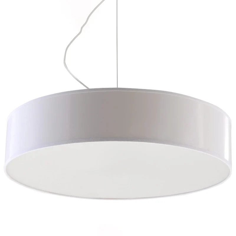 Arena Vit Taklampa - 3x E27 LED - Modern PVC Design - 45x45x11 cm