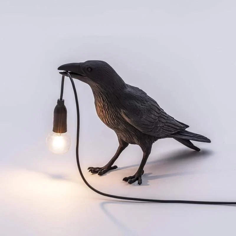 Fågel Lamp – Elegant LED Vägglampa för Hem & Dekor