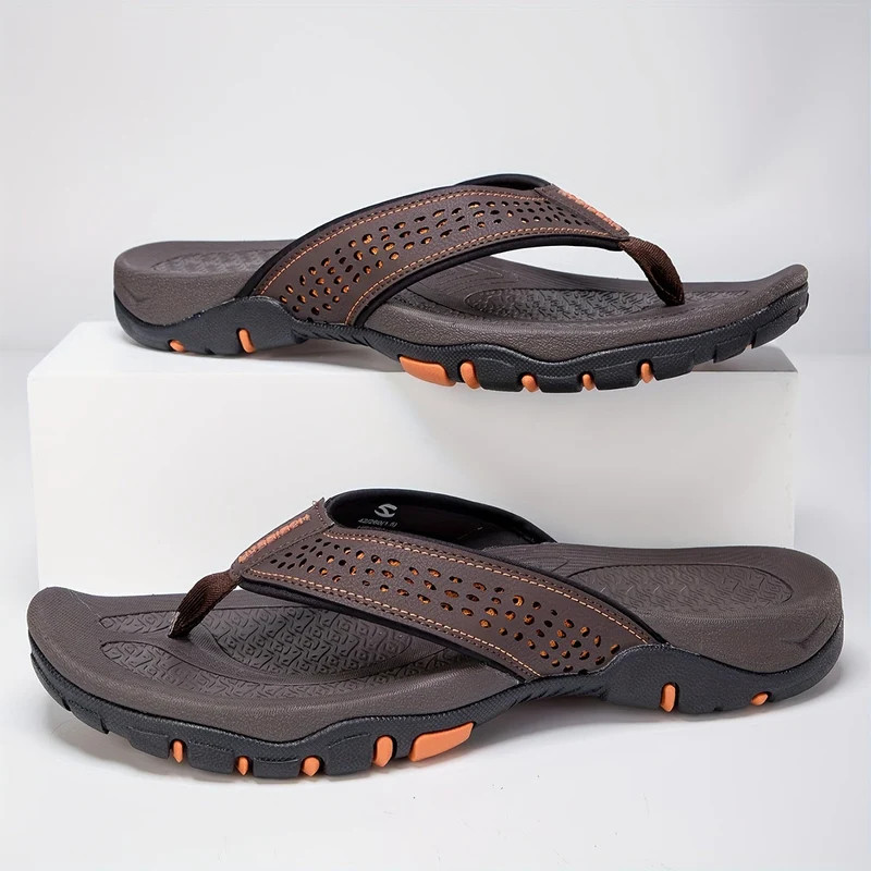 Komfortable Slip-On Sandaler til Mænd – Holdbare og Åndbare