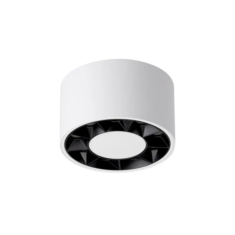 DIO Taklampa - Vit LED - Minimalistisk Modern Design - Hållbart Aluminium Material - Polsk Kvalitet - Mångsidig för Vardagsrum eller Sovrum