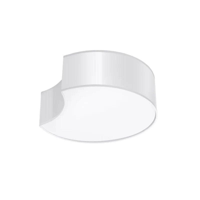 Circle - Taklampa - Vit - Modern LED Taklampa - Minimalistisk Design - Hög CRI Belysning - Energieffektiv - Lätt att Rengöra - 5-års Garanti