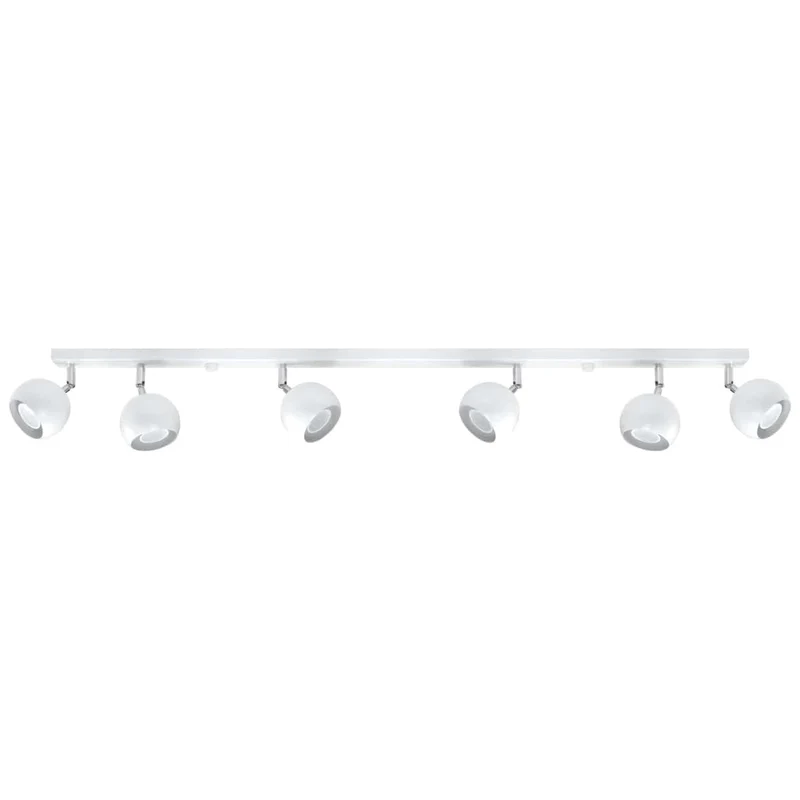 Taklampa Oculare 6 L Vit - Modern Spot Taklampa - Multi-Direktionell Justerbar Belysning