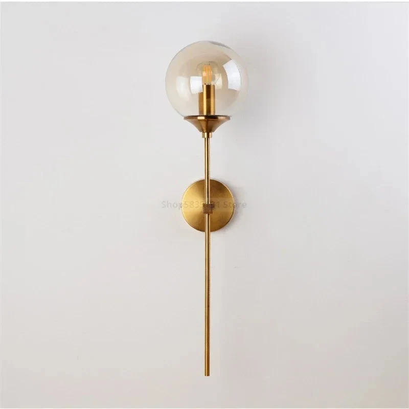 Nordisk LED Vägglampa – Modern Lång Arm Sänglampa