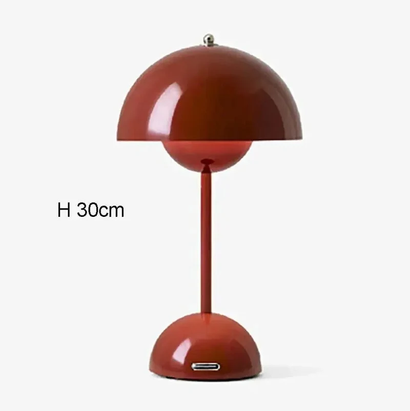 Nordisk LED Bordlampa - Uppladdningsbar Svamp Lampa