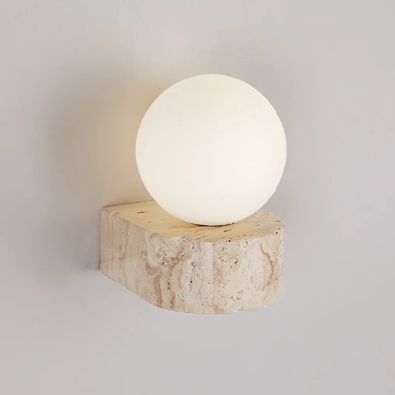 Modern japansk LED vägglampa – Väggsconces för inomhus sovrum