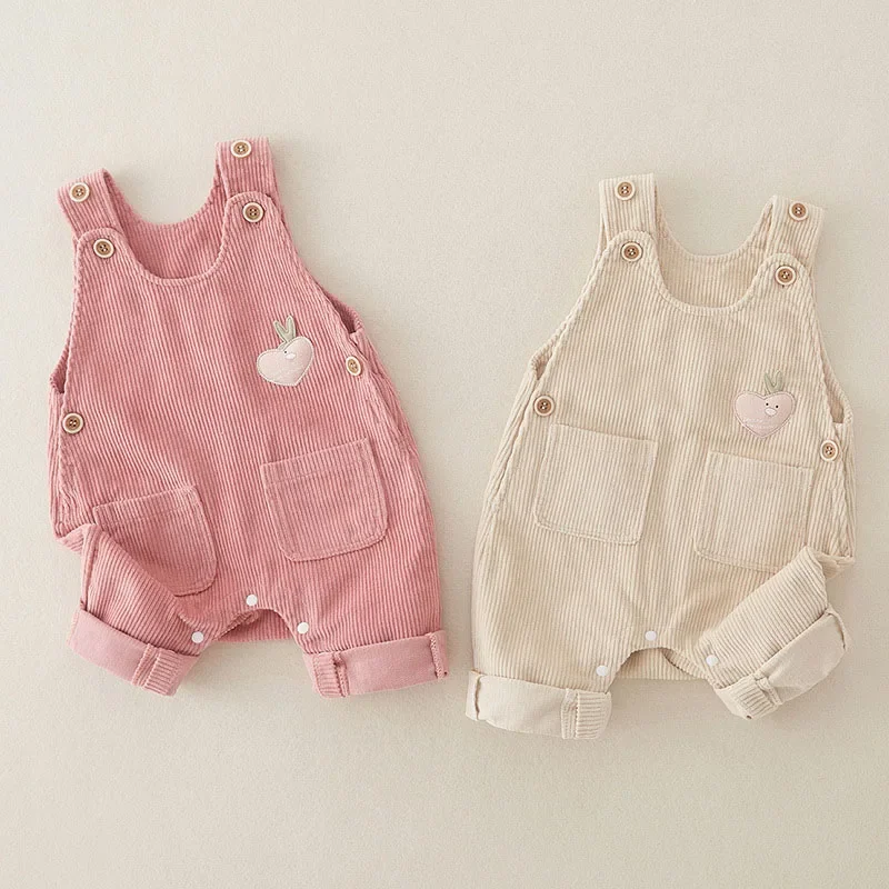 Ribbet Mini Overall til Børn
