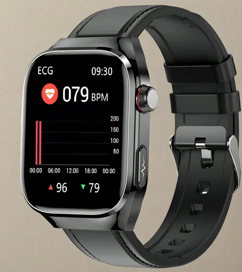 Sundhedsovervågningsur med AMOLED-skærm og Fitness Mode