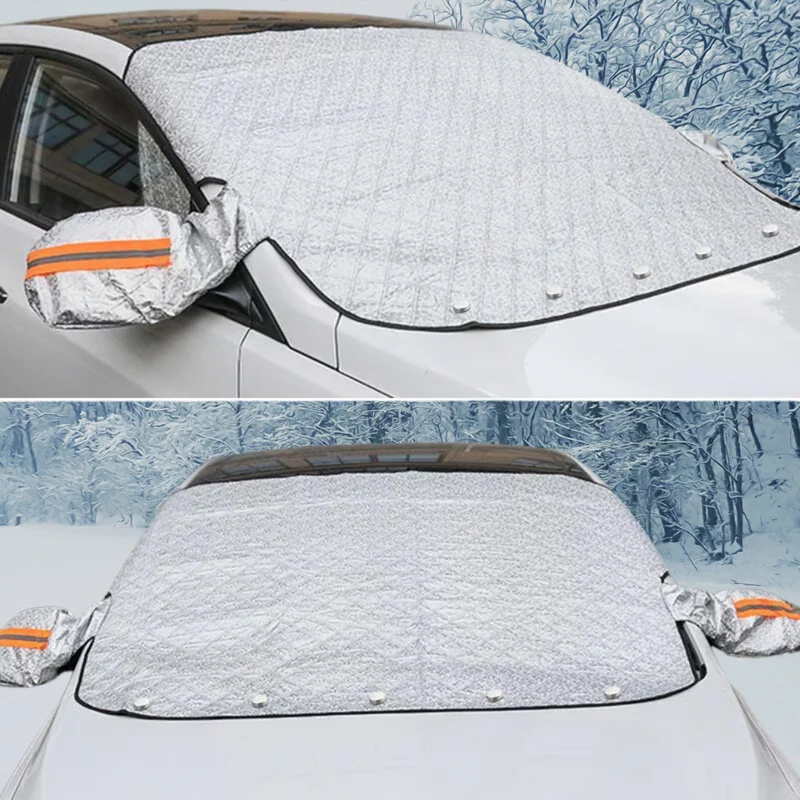 FrostStopper Premium - Magnetisk Beskyttelse til Bilruder